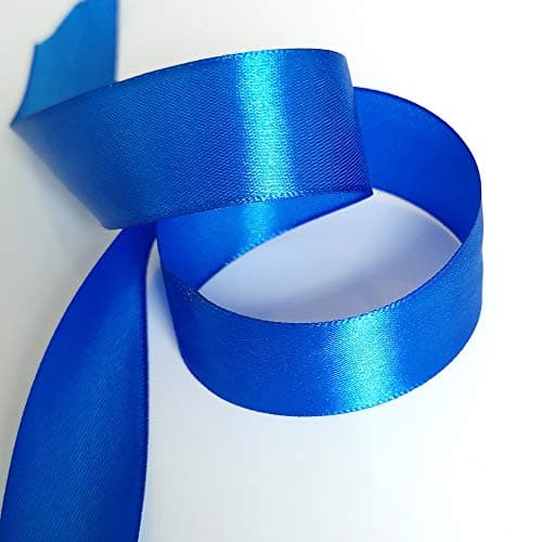 Chenkou Craft Rubans de satin solides assortis de 40 m de long pour loisirs créatifs, décoration de fête, emballage (mélange, 25 mm)