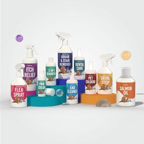 Petsly® Anti Marquage Urinaire Chat & Chien - 500ml - Non Tachant - Triple Action - Dressage & Éducation, Stop Pipi, Répulsif Chat & Chien - Usage Intérieur & Extérieur - Fabriqué en Allemagne