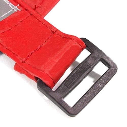Tineer Réglable Étanche Pet Chien À Capuche Imperméable Chien Réfléchissant Manteau De Pluie Veste Chien Vêtements De Pluie Vêtements De Vêtement pour Petit Moyen Gros Chiens (S/M, Rouge)
