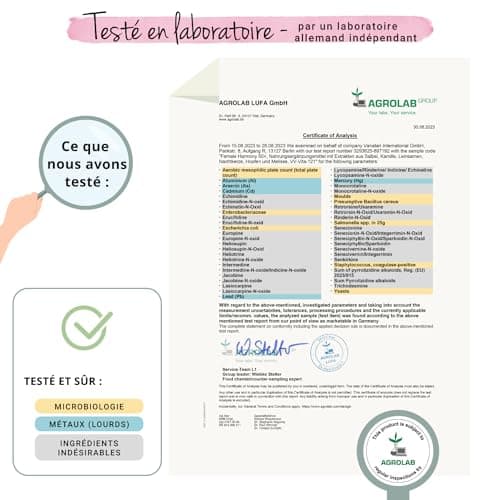 Vegavero Complexe MÉNOPAUSE | 100% Naturel & SANS HORMONES | Sauge, Onagre, Houblon, Camomille et Igname | 120 Gélules Vegan | Bouffées de Chaleur + Fatigue + Équilibre Hormonal & Emotionnel