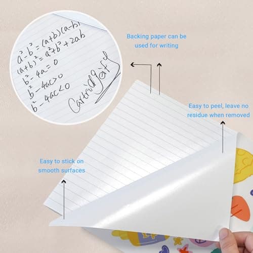 Cartridgeify A4 Papier Autocollant Mat Imprimante, 30/feuilles,1 étiquette par feuille, 210 x 297 mm, pour imprimante laser et jet d'encre