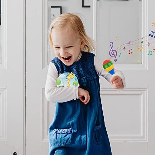 27pcs Instruments de Musique Musicaux pour Enfants, Kikuo Bois Percussion en Bois pour Bébé, D'instruments de Musique pour Les Tout-Petits - Favorise Le Développement Précoce - Sac à Dos Inclus
