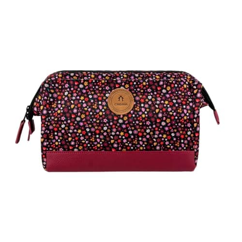 CABAIA - Trousse de Toilette Homme et Femme - Ouverture Grand Angle avec 2 Poches intérieures - Organisateur de Voyage Pratique et Résistant - Vanity avec Un Design Français, Exclusif et Original