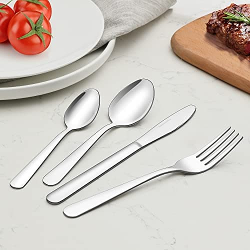 Cuillere a Cafe, Petite Cuillère en Acier Inoxydable Funnydin 36 pièces, 5,9", va au Lave-vaisselle, Cuillere,Cuillère à café, Cuillère à thé pour la cuisine.