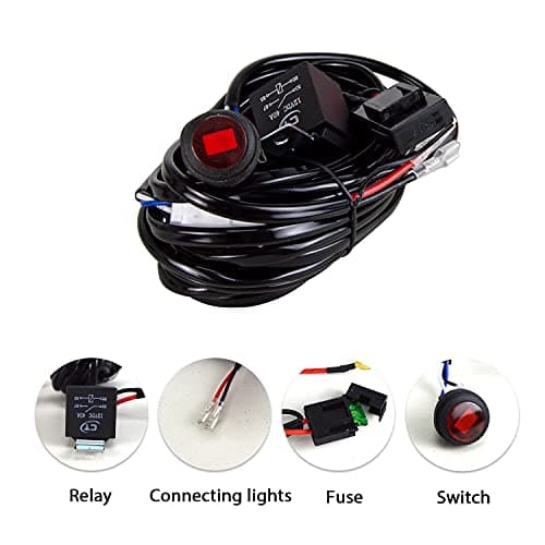 Willpower Barre LED Incurvé 132cm 52'' 675W con Câblage Rampe LED Spot et Flood Bar a LED 12V 24V Étanche Projecteur LED Longue Portée Feux Phare de Travail LED pour 4x4 Voiture Camion Tracteur Bateau