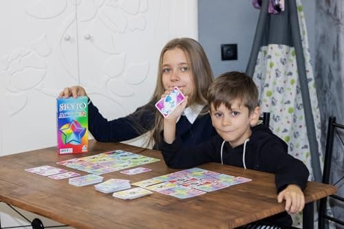 SKYJO Action, de Magilano - Le Jeu de Cartes passionnant pour des soirées de Jeu Amusantes et Amusantes Entre Amis et en Famille.