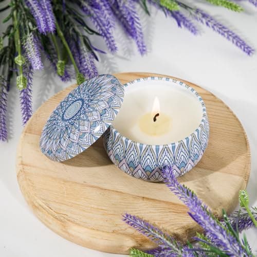 Yinuo Candle Coffret Cadeau de Bougies Parfumées pour Femmes, 12 * 2,5 Oz de Bougies Aromathérapie en Cire de Soja - Idéal pour la Fête des Mères, Noël, Anniversaires, Saint-Valentin, Bain, Yoga