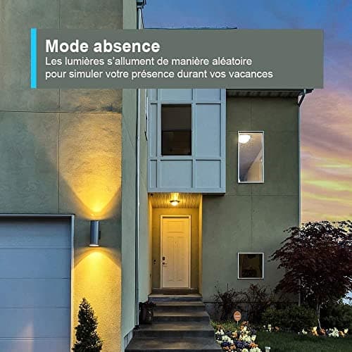 Tapo Prise Connectée WiFi, Prise Intelligente compatible avec Alexa et Google Home, 10A Type E, Contrôler le radiateur, la cafetière, la lampe à distance, aucun hub requis, Tapo P100(FR) 1 Pack