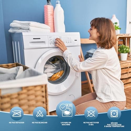 Utopia Bedding Protège Matelas 200 x 200 cm Imperméable, 4 Coins Elastiques, Certifié Oeko TEX, Alèse Drap Housse, Matelas Couvre, Respirant