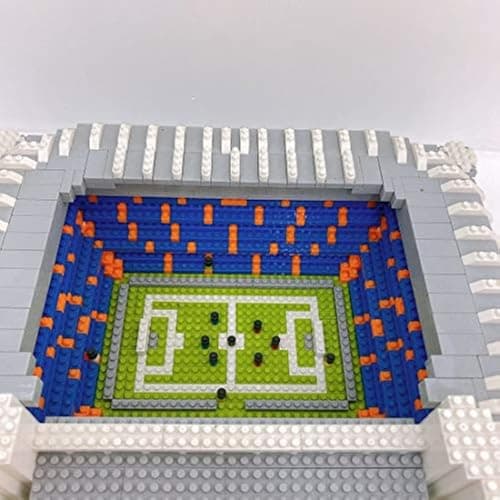 CIJINAY Royal Stade de Football Kit de Construction Architecture Jeux Construction Modèle Architectural, 4575 Technique Architecture Blocs de Construction Enfant Adulte Collection Jouet (065)
