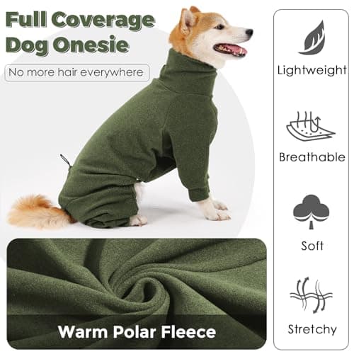 Dotoner Manteau pour Chien à Quatre Pattes Vestes pour Chien Polaire Coupe-Vent Pull Vêtements Chien Manteaux d'hiver pour Chiens de Petite,Taille pour l'intérieur et l'extérieur