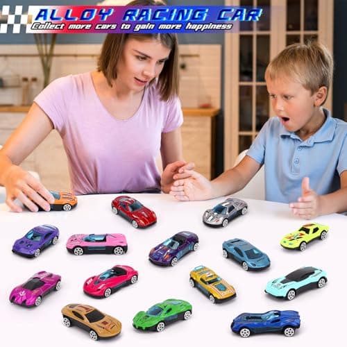 Calendrier de l'Avent 2024 24 Pièces Calendrier de l'Avent Cars Compte à Rebours des 24 Jours de Noël 2024 Jouets Surprise de Noël pour Voitures Calendrier de l'Avent Enfant pour Garçons Filles