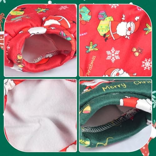 Chien Hiver Pull Père Noël,Pull Pet Noël Père Noël,Pull Chiot Père Noël,Pull-Overs pour Chiens,Pull pour Chien,Cadeau pour Chien