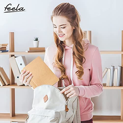 feela 8 PCS Carnet de Notes Non Ligné Couverture Kraft, Journal à Couverture Kraft Souple A5, Cahier Kraft Marron Notebook, Carnet de Notes A5 pour Etudiants pour Plans Notes, 60 Pages, 14x21cm