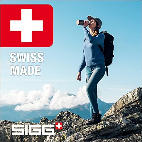 Sigg Traveller Bouteille Réutilisable, Bouteille Hermétique Sans Substances Nocives, Bouteille en Aluminium Ultra-Légère, Bouchon à Vis