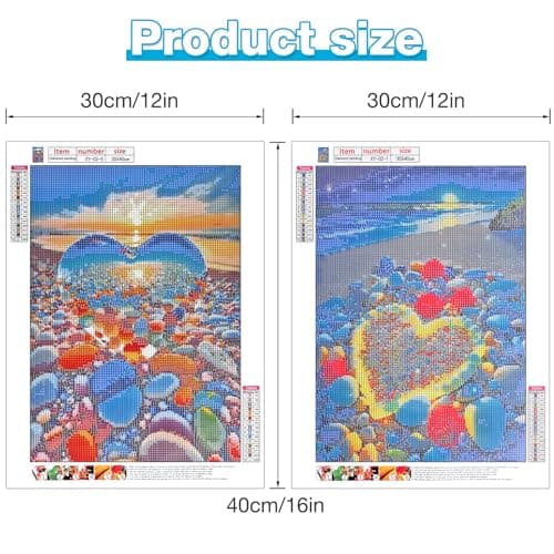 TRUEIN 5D Diamond Art Painting Personnalisé, 30x40cm/12x16in Canevas Kit Complet Adulte Peinture Diamant Artisanat Strass Painting Diamant Painting Stitch pour Adultes, Enfants, Décoration Intérieur