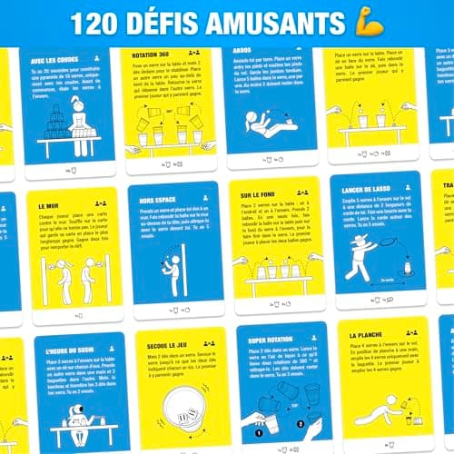Super Skills - Jeux de Société Adulte, Ado et Enfant - Jeu de Societe 8 Ans Plus - 120 Défis pour Toute la Famille - Jeu de Fête Amusant - Cadeau Garcon 12 Ans & Fille - Version Français
