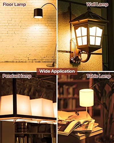 LUTW Ampoule LED E27 G45 Blanc Chaud 3000k, 5W Équivalent 40W, G45 Type Globe Ampoules avec Gros Culot à vis, 480lm, Économie d'Énergie à Angle de Faisceau 220°, Non Dimmable, Lot de 6