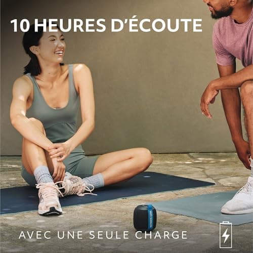 Ultimate Ears WONDERBOOM Play, Enceinte Bluetooth Portable et étanche, Enceinte Flottante étanche à la poussière d’Une portée de 40 m - Noir