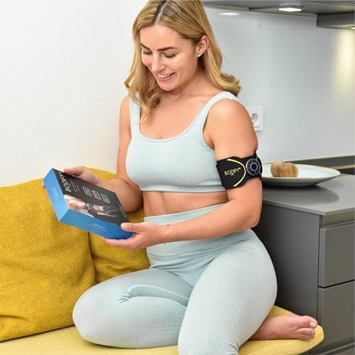 Bodify Ceinture Bras et Jambes Pro - 2 en 1 Entraînement EMS - Électrostimulation Musculaire - Renforcement Ciblé de Vos Muscles - Unisexe - L’Original