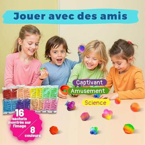 Epheauro Kit de Balle Rebondissante pour Enfants de 8 Ans et Plus – Jouet Expérimental Scientifique Amusant – Kit de Bricolage Éducatif