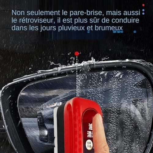 Film Oléophobe Pour Vitres D'automobiles | 120ml Automotive Oil Film Cleaning Brush | Dissolvant De Film D'huile De Verre Automobile | Brosse De Nettoyage De Film D'huile Automobile Multifonctionnelle