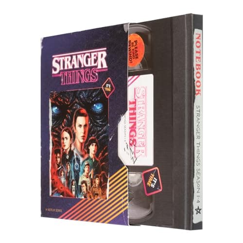 Grupo Erik - Carnet de Notes Stranger Things | Bullet Journal | Notebook | Bullet Agenda | Carnet Pointillé Format A5