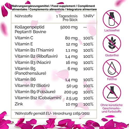 Sanomotion 5000mg collagène poudre. BOOST collagene et acide hyaluronique, antirides, force des ongles, des cheveux, et immunitaire. Collagene peptide + vitamine C B E zinc biotine x30 paquet mensuel