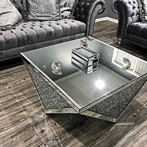 BSTKEY Presse-Papier en Cristal et Diamant 80 mm – Ornement en Verre pour Photographie, décoration de fête de Mariage, décorations étincelantes