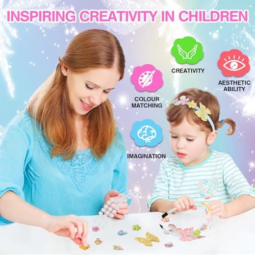 Cadeau Fille Jouet Fille 6-12 Ans Serre Tete Kit Bricolage Enfant, Calendrier De L'Avent Idee Cadeau Noel Rigolo Accessoire Cheveux Fille, Cadeau Anniversaire Licorne Jeu Loisir Creatif Jeux Enfant