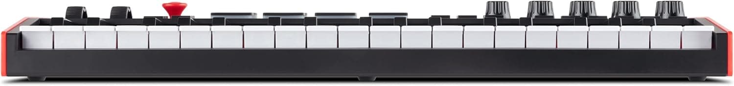 Akai Professional MPK Mini Plus Clavier MIDI USB 37 Touches | Touches Mini Sensibles à la Vélocité, 8 Pads MPC, Séquenceur 64 Pas, E/S MIDI/CV/Gate, Logiciels Inclus, pour Beatmakers