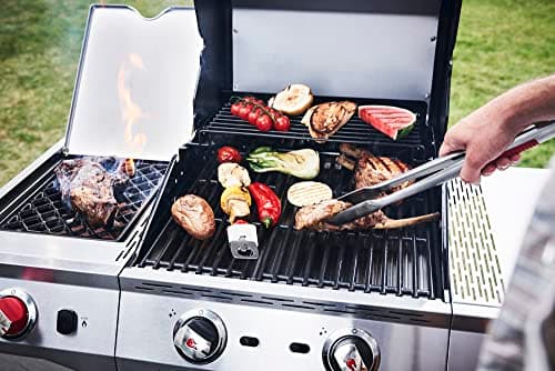 Char-Broil Advantage PRO S 2 - Barbecue à gaz à 2 Brûleurs, avec TRU-Infrared Technology et Brûleur Sear 900 °C Acier Inoxydable