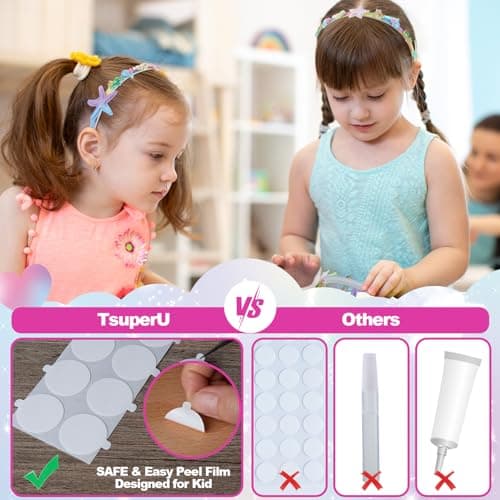 Cadeau Fille Jouet Fille 6-12 Ans Serre Tete Kit Bricolage Enfant, Calendrier De L'Avent Idee Cadeau Noel Rigolo Accessoire Cheveux Fille, Cadeau Anniversaire Licorne Jeu Loisir Creatif Jeux Enfant