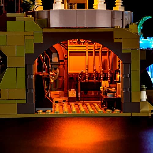 BRIKSMAX Kit d’éclairage à LED pour Lego Icons Le Seigneur des Anneaux : FONDCOMBE - Compatible with Lego 10316 Blocs de Construction Modèle- Pas inclure l’Ensemble Lego