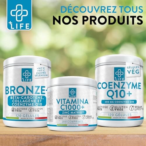 Collagene Et Acide Hyaluronique 330g Avec Vitamine C PiuLife® Peptide De Collagene Hydrolysé Poudre De Type 1, Complément Pour La Peau, Cheveux, Ongles, Articulations, Collagène Bovin Sans Arôme