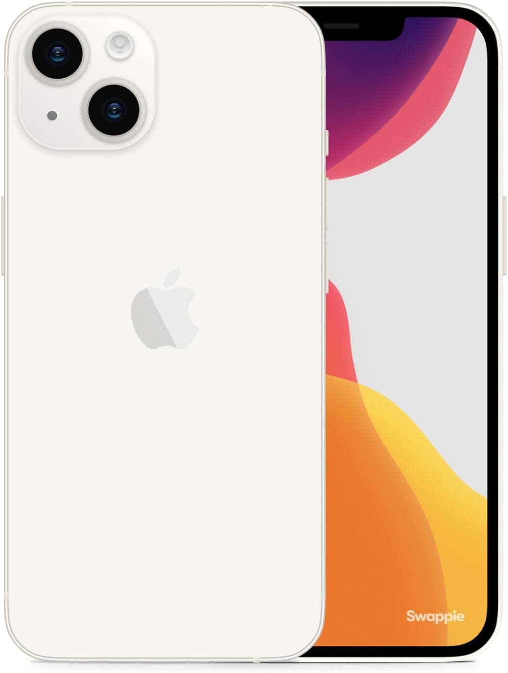 Apple iPhone 14, 128 Go, Lumière Stellaire (Reconditionné)