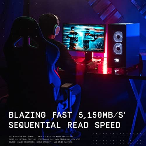 WD_BLACK SN770 SSD 1 To, Disque SSD Interne, Vitesse de lecture jusqu'à 5150 Mo/s, M.2 2280 NVMe SSD, PCIe Gen 4.0, Haute performance disque de jeu, Noir