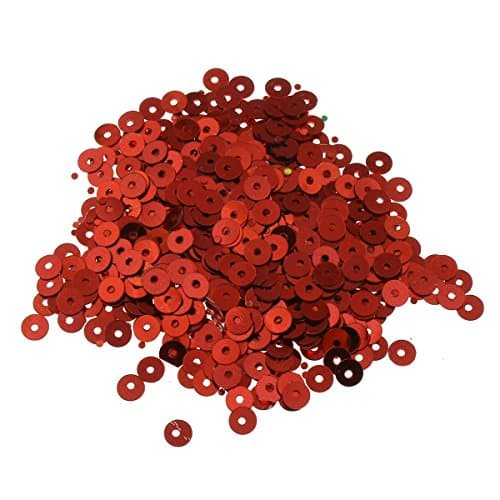 Perlin - Lot de 24 000 perles rondes et lisses à paillettes Ø 3 mm 10 couleurs pour vêtements et bijoux, artisanat métallique