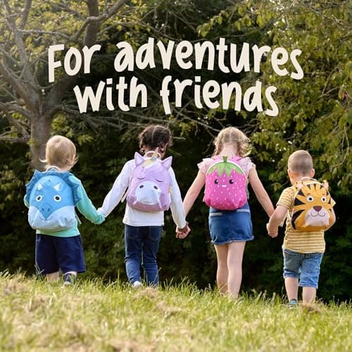 Juicy Bumbles Sac à Dos Dinosaure Maternelle - Petit Sac A Dos Enfant Maternelle Garcon - Sac A Dos Bebe Garcon - Sac Creche Bebe Garcon 2 ans à 5 ans Cartable Maternelle Garcon