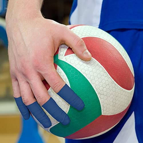 ALPIDEX 6 x Sport Tape 3,8 cm x 10 m Ruban Adhésif Sport Différente Couleurs Articulation Bandage Non Élastique Handball Football Volleyball, Couleur:Bleu