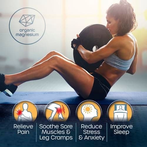 Huile de magnésium ultra pure - 1000 ml - Huile de calcéleste pure 100% naturelle de magnésium organique - Parfait pour le sport et la détente musculaire - Concentré d'huile liquide