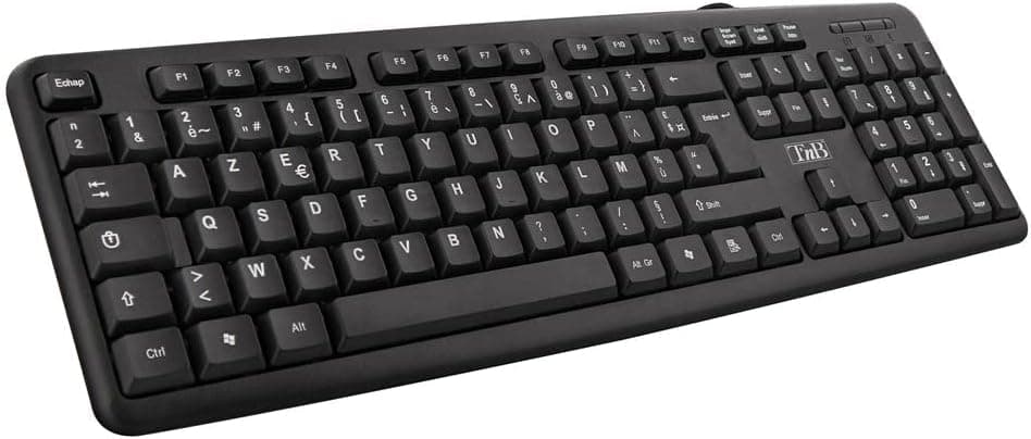 T'nB - Bridge - Clavier Filaire Confortable - Noir