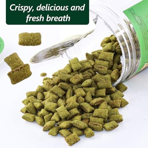 TZL Friandises Croustillantes et Douces, Friandises pour Chats au Goût de Poulet, Entièrement Naturelles et sans Danger pour Les Chats (100g)