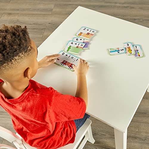 Learning Resources Kit de puzzles Numberblocks d’addition et de soustraction Learning Resources, puzzle Numberblocks, puzzle de maths, 20 puzzles éducatifs dans une boîte, puzzles de 2 pièces, 3+