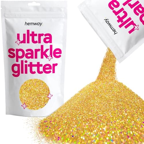 Paillettes dorées holographiques ultra scintillantes pour ongles maquillage pour le visage les festivals Noël Halloween 100 g/3,5 oz