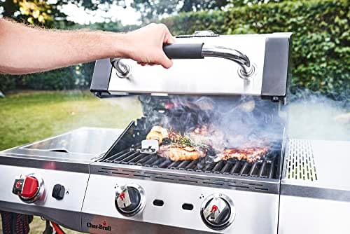 Char-Broil Advantage PRO S 2 - Barbecue à gaz à 2 Brûleurs, avec TRU-Infrared Technology et Brûleur Sear 900 °C Acier Inoxydable