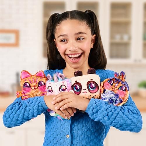 Cookeez Makery Toasty TREATZ Grille-Pain Toasty Treatz avec Peluche parfumée. Prépare Une Peluche Surprise Douce et Moelleuse. Fais Griller Ton Toast et découvre Une Peluche Surprise !