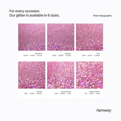 Paillettes pour shaker artisanal gobelets en résine holographique rose cartes bijoux de Noël bougies microfines cosmétiques pour ongles et visage 130 g/4,6 oz