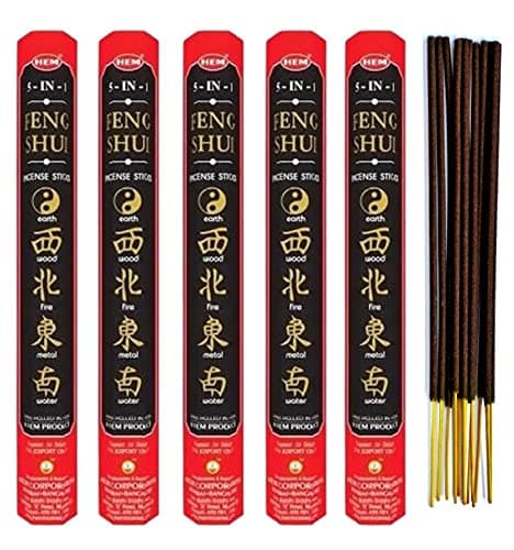 HEM Encens Feng Shui 5 en 1. Lot de 100 bâtonnets Marque