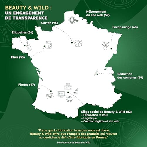 DÉTOX FOIE - Complément Alimentaire d’Artichaut, Chardon-Marie, Pissenlit - Confort Digestif, Protège le Foie, Draineur, Intestins et colon, perte de poids, minceur, 120 gélules - Beauty&Wild